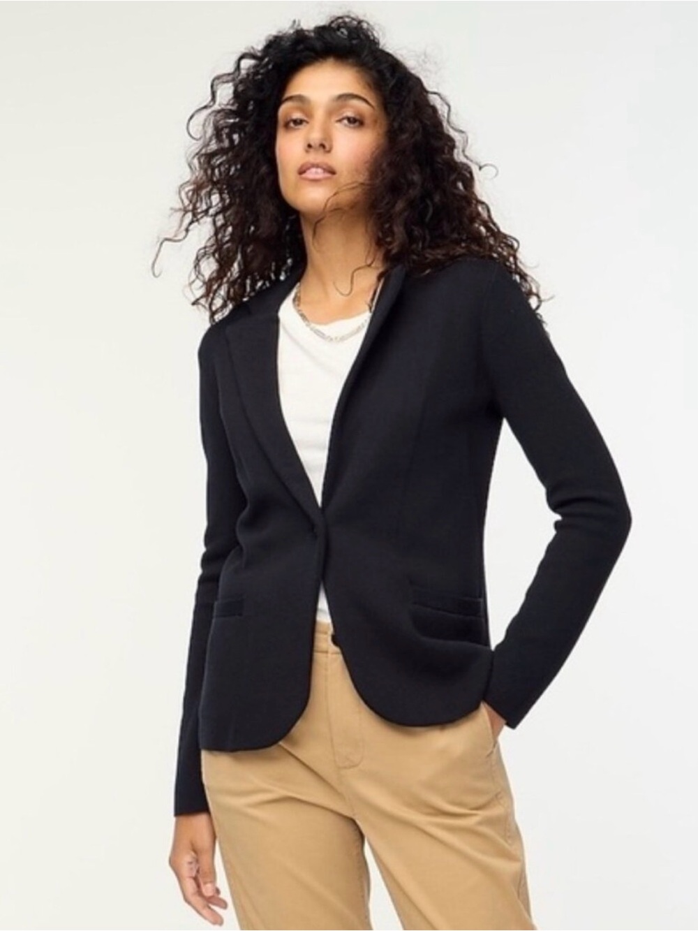 J Crew Schoolboy sweater blazer BF227